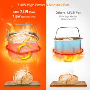 KBS 19-in-1 2LB Bread Maker Machine Fully Automatic LCD Display Stainless Steel Model# 013