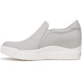 thumbnail image 2 of Dr. Scholl's Time Off Wedge Women's Fashion Sneakers Grey Microfiber Perf, 2 of 5