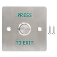 thumbnail image 1 of Abridor de liberación de puerta, interruptor de salida de puerta Liberación del interruptor de salida de puerta Presione el interruptor de salida Rendimiento confiable, 1 of 8