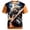 Orange, variant on ZHOGXU Boys Music Festival Graphic Tee Short Sleeve O Neck Summer Top For Kids Party Stage Fashion Soft,Travel Vacation,Purple,14-15 Years