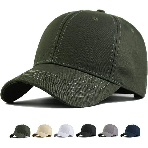Oversize Baseball Cap XXL Big Head Hats for Men Large Head Hats Dad Hat Adjustable 23.6"-26.8"