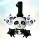 thumbnail image 2 of KAKOWELY Juego de 6 globos de fiesta con forma de panda, suministros para fiestas de cumpleaños y baby shower (número 1), 2 of 5