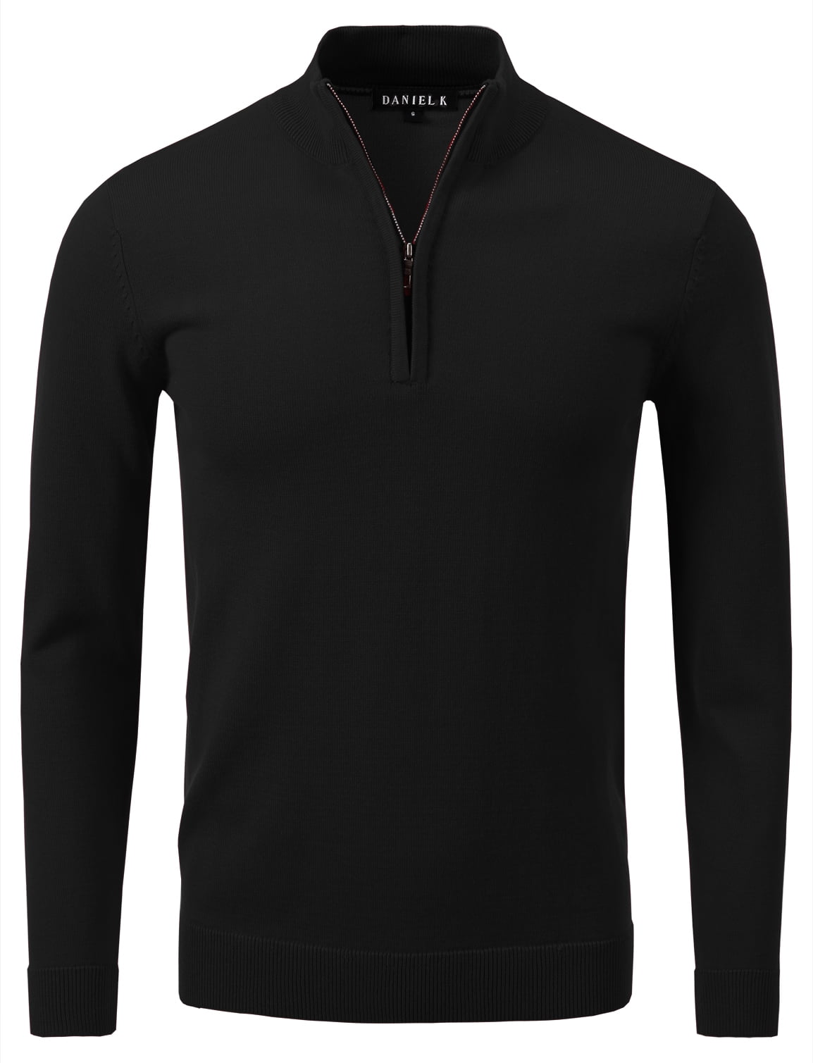 Download Daniel K - Daniel K Men's Vintage Half Zip-Front Mock Neck ...