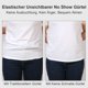 thumbnail image 3 of Cinturón ajustable sin hebilla de 4 piezas para hombres o mujeres, cinturón elástico invisible para jeans, pantalones, 3 of 6