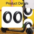 thumbnail image 4 of Colaxi 2 Pieces Rubber Inner Tube 10 inch Bent Vavle Sturdy High Performance Easy Installation for Electric Scooters Heavy Duty Tube, 4 of 8