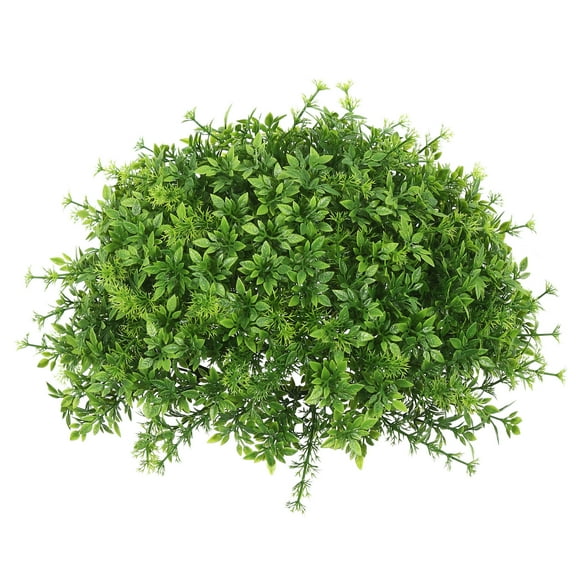 Vickerman 11" Artificial Green Mixed Greenery Half Ball.