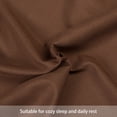 thumbnail image 3 of Flxxie 2 Pack Brushed Microfiber Toddler Pillowcases with Zipper Closure, Super Soft and Cozy Travel Pillow Covers, 13" x 18", Fits Pillows Sized 12"x16" 13"x18" 14"x19", Brown, 3 of 5