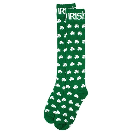 

Irish Green Shamrock Sock