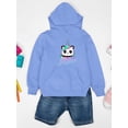 thumbnail image 3 of Cute Unicorn Panda Hoodie Juniors -Image by Shutterstock,  x-Large, 3 of 4