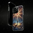 thumbnail image 6 of DistinctInk Hybrid (Acrylic / TPU) Clear Slim Fit Case for Apple iPhone 12 Pro MAX (6.7" Screen) - "Delighting in the Lord: The Promise of Psalm 37:4", 6 of 8