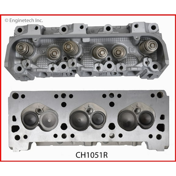 CYL HEAD COMPLETE GM CHEV