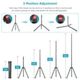 thumbnail image 5 of Neewer 78.7 Inches/200CM Photography Tripod Light Stand, Foldable and Adjustable, Aluminium Alloy, for Photo Studio Cameras, Lights, Softboxes, Umbrellas and More, Carrying Case Included, 5 of 8