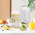 thumbnail image 3 of LOPYXBR 100 PCS Square Mini Cake Pans with Lids 4 Oz Mini Baking Pans with Lids Gold Cake Tins with Lids Aluminum Cupcake Pans with Lids Disposable Cupcake Tins with Lids for Bread Muffin Pudding, 3 of 7