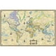 Universal Map 16176 Monde Antique Monté – image 1 sur 1
