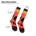 thumbnail image 2 of Vsdgher Skull And Flag Usa Knee Socks, High Socks Long Stretchy Sock Women Knee High Stocking, Long Socks for Women, 2 of 6