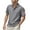 Gray^, variant on Jjayotai Henley Shirts for Men, Men's Summer Cotton Linen Casual Embroidered Flag Printed Polo Shirt T-shirt Short Sleeve Lapel Top, True Classic Tees Men