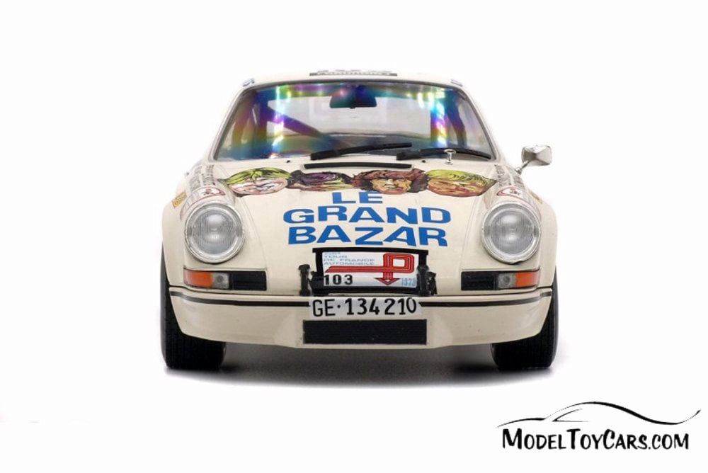Diecast Model Cream Solido 1:18-1973 Porsche 911 RSR Le Grand Bazar #103