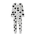 thumbnail image 6 of STETMN Matching Couple Outfit Women's Pajama Set Long Sleeve Graphic Print Top Baggy Pant Sleepwear Sets, 6 of 8