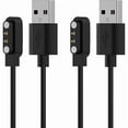 thumbnail image 1 of ccwmincc Compatible for LIFEBEE ID205L ID205S ID205U(Not for ID205) Smart Watch Charger, Magnetic USB Charging Cable Replacement Charger for LIFEBEE Smartwatch Accessories 3.3Ft, Black, 1 of 1