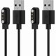 thumbnail image 1 of Chenchen Compatible for LIFEBEE ID205L ID205S ID205U(Not for ID205) Smart Watch Charger, Magnetic USB Charging Cable Replacement Charger for LIFEBEE Smartwatch Accessories 3.3Ft, Black, 1 of 1