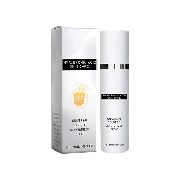 Crema hidratante con color Clearance, bloqueador solar suave, antienvejecimiento, lucha contra los rayos, bloqueador solar hidratante, reduce las manchas oscuras, manchas solares, 50 ml