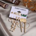 thumbnail image 3 of Pendientes de mariposa con circonitas Joyas para mujer Pendientes de estilo literario Pendientes sencillos y elegantes, 3 of 6
