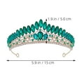 thumbnail image 2 of HEANUJJ Women's Wedding Headband with Rhinestone , Zinc Alloy Bridal Hair Accessory, 1 Piece, 2 of 8