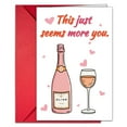 thumbnail image 1 of Valentine'S Day Card Envelope Set D, Valentine'S Day Greeting Card with Envelope Set Heart Shaped Design Cardstock Paper Perfect for Lover Wife Husband Sweet Messages, 1 of 5