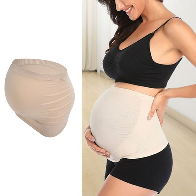 Banda Para El Vientre Del Embarazo, Cinturón De Maternidad Cinturón De Soporte Para El Embarazo Cinturón De Vientre De Maternidad Suave Y Elástico Transpirable Bandas De