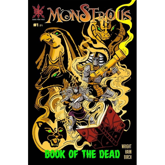 Collectible Monstrous Book Of The Dead #1 (of 4) Source Point Press Comic Book