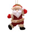 thumbnail image 2 of Papá Noel muñeco de nieve ciervo juguete de peluche colgante adornos Wdftyju árbol de Navidad colgante decoración fiesta amigos regalo suministros, 2 of 8