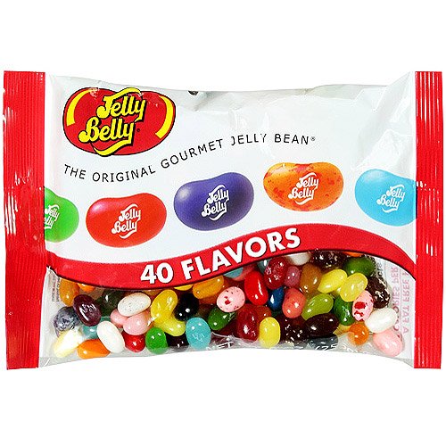 Jelly Belly 40 Flavors Jelly Beans, 9 Oz.
