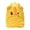 Yellow, variant on GobdXE Back To School Unisex Student Solid Corduroy 3D Ear Penguin Mini Backpack Embroidery Face Front Pocket Lightweight Daypack Size:One Size