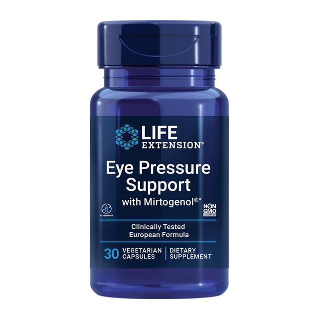 Suplemento Life Extension para aumentar la presión ocular con Mirtogen