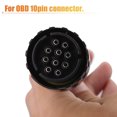 thumbnail image 4 of Unique Bargains 30cm 0.98ft 10 Pin to OBDII Cable Cord Diagnostic Adapter Cable Motorcycle for BMW, 4 of 6