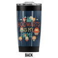 thumbnail image 2 of Harry Potter Hogwarts Is My Home Stainless Steel Tumbler 20 oz Coffee Travel Mug/Cup, Vacuum Insulated & Double Wall with Leakproof Sliding Lid | Great for Hot Drinks and Cold Beverages, 2 of 7