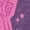 HEATHER PURPLE, variant on - Pastel Cut Out Character Spots - Toddler & Youth Girls Short Sleeve Graphic T-Shirt