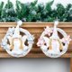 thumbnail image 3 of Muñecas Círculo Corona De Mimbre Con Alas Árbol De Navidad Colgante Creativo Adorno Colgante Para Puerta Delantera Decoración Del Hogar Advancent HA044564-01, 3 of 6