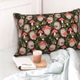 thumbnail image 6 of Disketp Pillow Covers Edgehog And Mushrooms Pattern Throw Pillow Case Cushion Covers,Cushion For Bedroom,Couch,Home-20"X30", 6 of 8