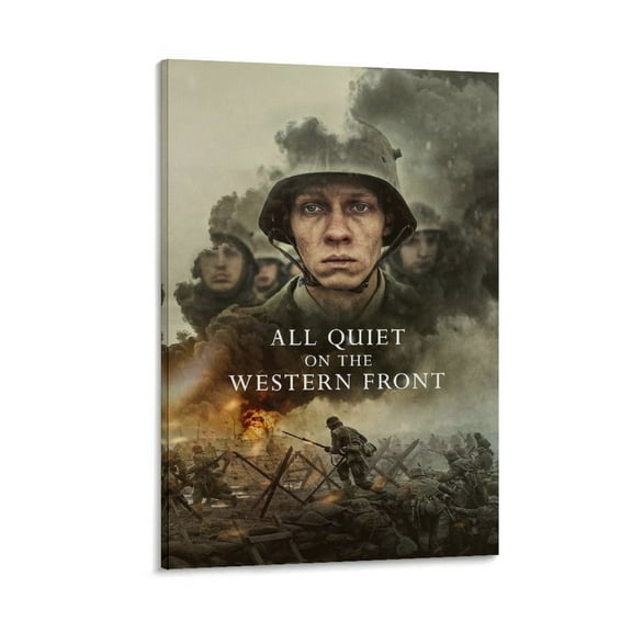 All Quiet on The Western Front Movie Poster (1) Art Poster Canvas Painting Decor Wall Print Photo Gifts Home Modern Decorative Posters 16x24inch(40x60cm)