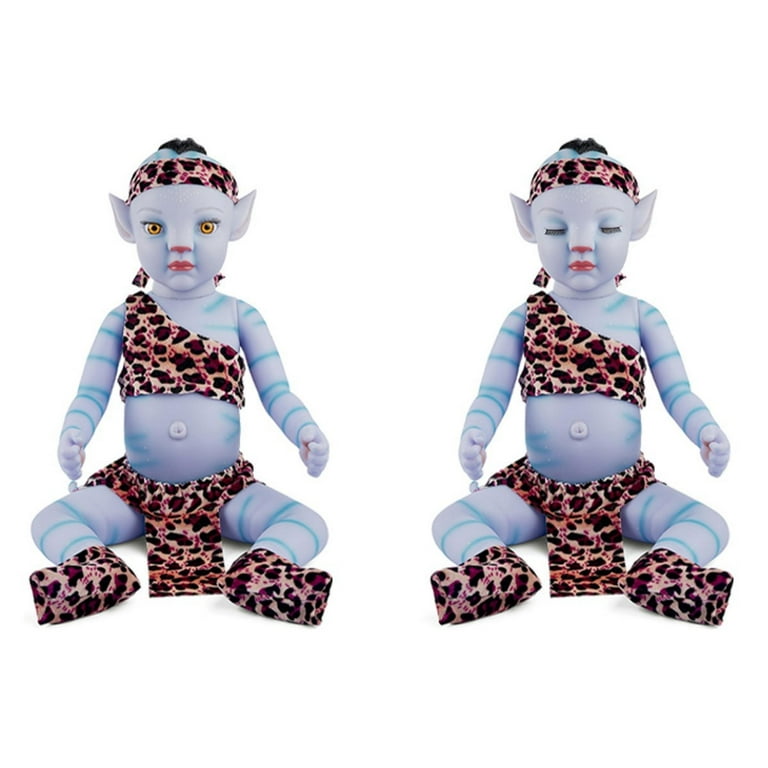 Reborn Baby Doll Luminous Avatar Realistic Vinyl Lined PVC for