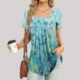 thumbnail image 5 of Birdeem T-Shirt Décontracté à Manches Courtes Imprimé Mode pour Femmes, 5 of 5