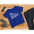 thumbnail image 5 of Gift for Big Brother 2021 Siblings Boys Infant Kids T-Shirt 24M Green, 5 of 5