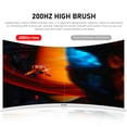 thumbnail image 5 of Gawfolk 27-Inch Curved Gaming Monitor, Full HD 1080p, 200Hz, Built-in Speakers, White, 5 of 6