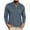 Gray, variant on Men's T Shirt Long Sleeve Button Down Solid Color Crewneck Casual Classic Heavyweight Slim Fit Pullover Shirt Tops