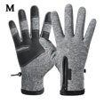 thumbnail image 1 of Sonducket Guantes de esquí a prueba de frío para invierno, guantes cálidos impermeables con pantalla táctil para ciclismo, guantes cálidos para guantes y mitones gris METRO Sonducket AP000441-05, 1 of 6