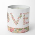 thumbnail image 3 of Cocker Spaniel Style 3 LOVE 10 oz Decorative Soy Candle, 3 of 4