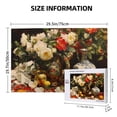 thumbnail image 4 of Sikiie Elegant Still Life Roses Puzzle, Jigsaw Puzzles, Jigsaw Puzzles 1000 Pieces, Custom Jigsaw Puzzle for Adults (29.5×19.7in, Horizontal), 4 of 9
