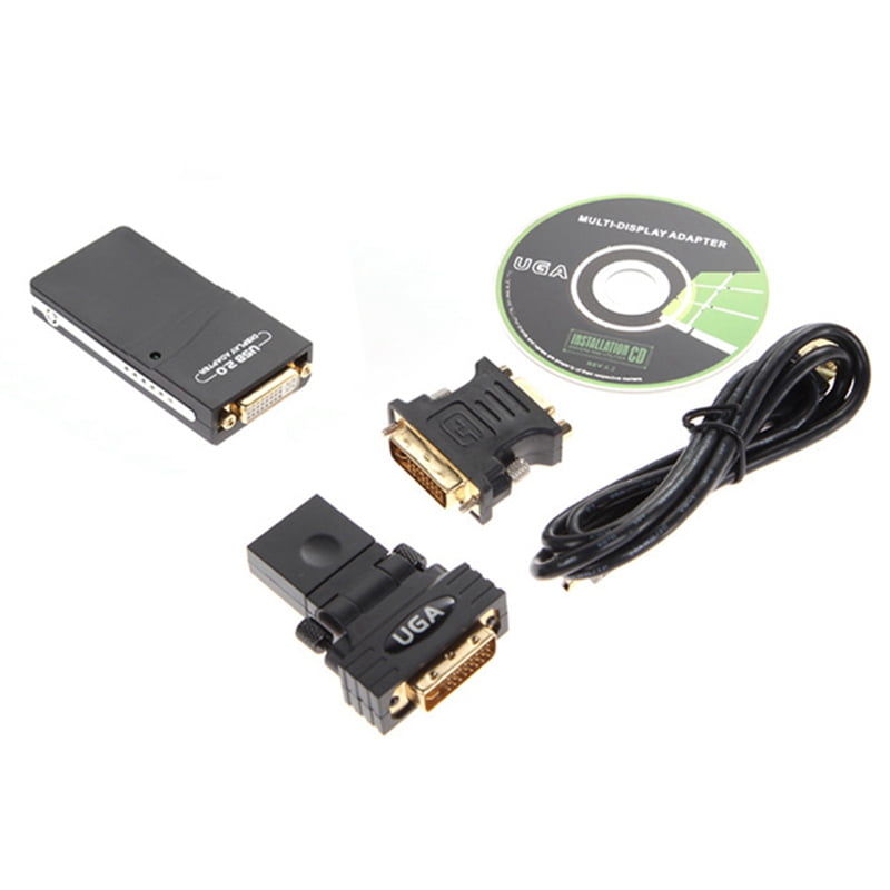 Deoxygene USB 2.0 UGA to VGA/DVI/HDMI 