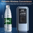 thumbnail image 2 of Mistaha Wireless Car Tire Inflator Pump with LED Display and Multiple Inflation Modes - Portable Black Air Compressor with Preset Pressure, Long-Lasting Battery, LED Light, and Alloy Cylinder, 2 of 6